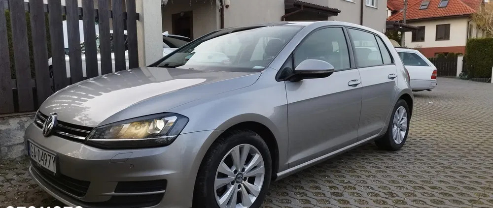 samochody osobowe Volkswagen Golf cena 45000 przebieg: 120000, rok produkcji 2014 z Gdynia